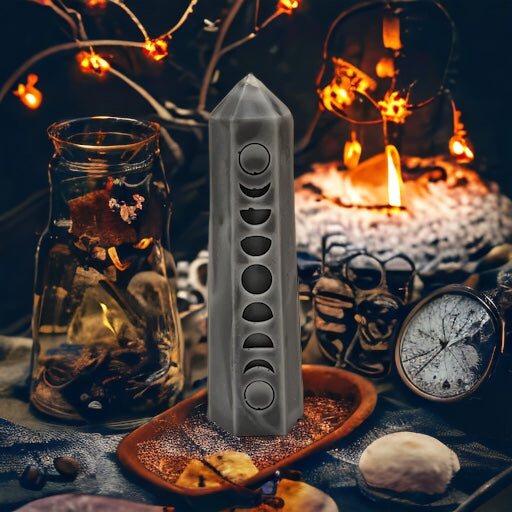 Tower Of Moon Phase candle